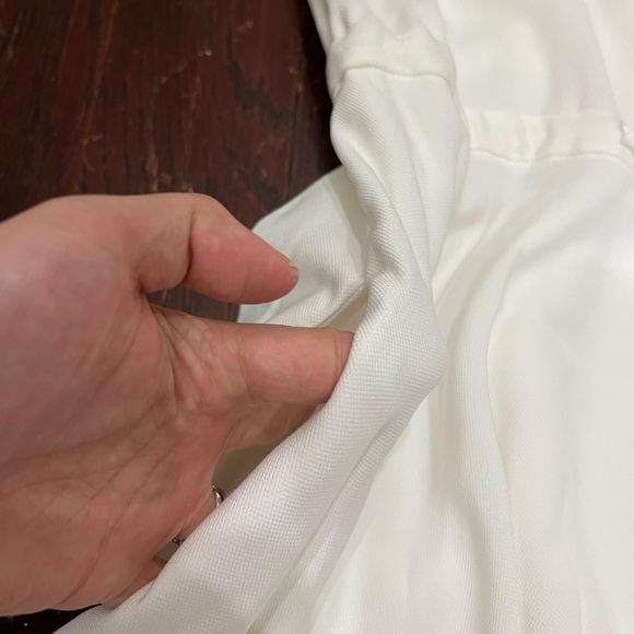 Maje white Rushane Midi Dress - Picture 10 of 14